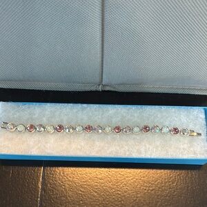 Touchstone Crystal Pale Sunset Ice Bracelet